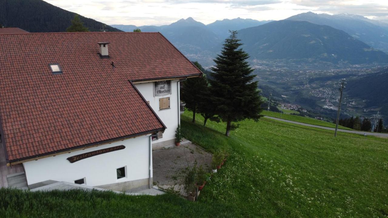 Portnerhof Auf Oberkirn Apartment Schenna Exterior foto